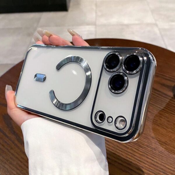 Electroplating MagSafe Phone Case, For iPhone 17 Pro Max, For iPhone 17 Pro, For iPhone 17, For iPhone Air, For iPhone 16e, For iPhone 16 Pro Max