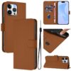 Skin Feel Solid Color Leather Phone Case with Lanyard, For iPhone 14 Pro Max, For iPhone SE 2022 / 2020