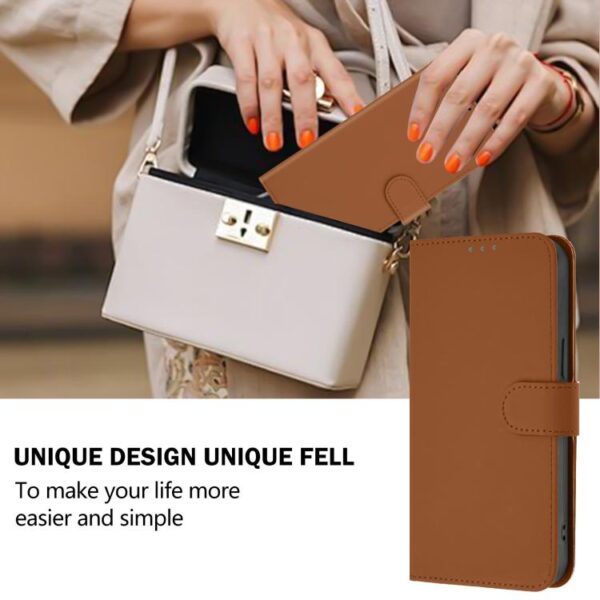 Skin Feel Solid Color Leather Phone Case with Lanyard, For iPhone 17, For iPhone Air