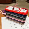 Solid Color Edge Transparency Rotation Holder MagSafe Phone Case with Wrist Strap, For iPhone 14 Pro / 13 Pro, For iPhone 14 Pro Max, For iPhone 13 Pro Max / 12 Pro Max, For iPhone 12 / 12 Pro