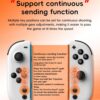 For Nintendo Switch JOY-05 Split Controllers TMR Hall Effect Joysticks, 6-Axis Motion & RGB Lighting