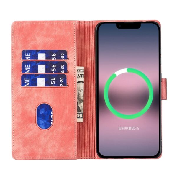 Pen Heart Cat Embossed Leather Phone Case, For iPhone 13 mini,  iPhone 12, For iPForhone 12 Pro Max, For iPhone 12 Pro, For iPhone 12 mini, For iPhone 11 Pro Max, For iPhone 11, For iPhone 11 Pro