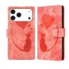 Pen Heart Cat Embossed Leather Phone Case, For iPhone 17 Pro Max, For iPhone 17 Pro, For iPhone 17, For iPhone Air, For iPhone 15 Pro Max, For iPhone 15 Pro, For iPhone 15 Plus, For iPhone 15