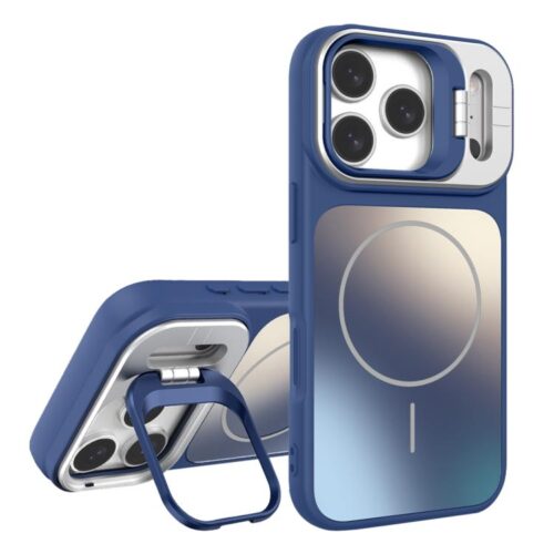 AG Frosted Lens Holder MagSafe Phone Case, For iPhone 17 Pro Max, For iPhone 17 Pro, For iPhone 17, For iPhone 16 Pro Max, For iPhone 16 Pro, For iPhone 16 Plus, For iPhone 16, For iPhone 15 Pro Max, For iPhone 15 Pro